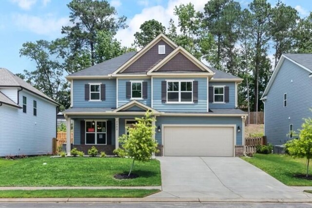 5085 Anna Way Unit Fb28, North Augusta, SC 29841 - craftsman inspired home featuring a garage, concrete driveway, and a porch