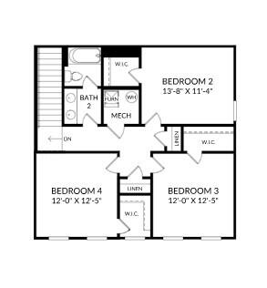 778 Count Fleet Ct, Graniteville, SC 29829 - floor plan