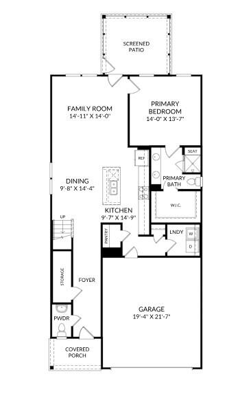 778 Count Fleet Ct, Graniteville, SC 29829 - floor plan