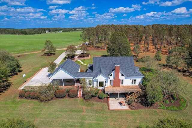 81 Two Mile Dr, Johnston, SC 29832 - aerial view of sparsely populated area