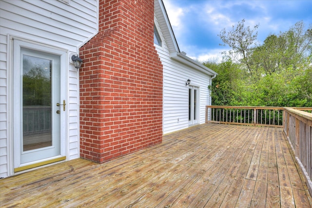 81 Two Mile Dr, Johnston, SC 29832 - view of wooden deck