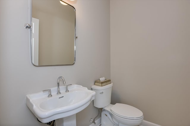 81 Two Mile Dr, Johnston, SC 29832 - bathroom with a sink and toilet