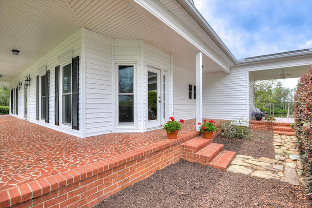 81 Two Mile Dr, Johnston, SC 29832 - view of covered porch