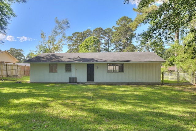 1608 Cider Ln, Augusta, GA 30906 - back of house featuring central AC