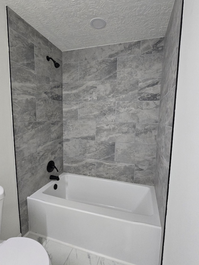 469 Lawrence Dr, Evans, GA 30809 - full bath with  shower combination and a textured ceiling