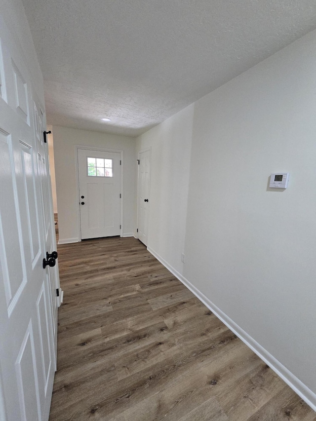 469 Lawrence Dr, Evans, GA 30809 - entrance foyer with a textured ceiling and wood finished floors