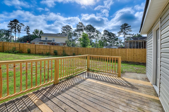 4171 Arlington Rd, Evans, GA 30809 - deck with a fenced backyard
