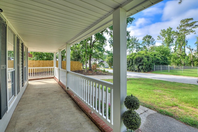 4171 Arlington Rd, Evans, GA 30809 - covered porch featuring a yard