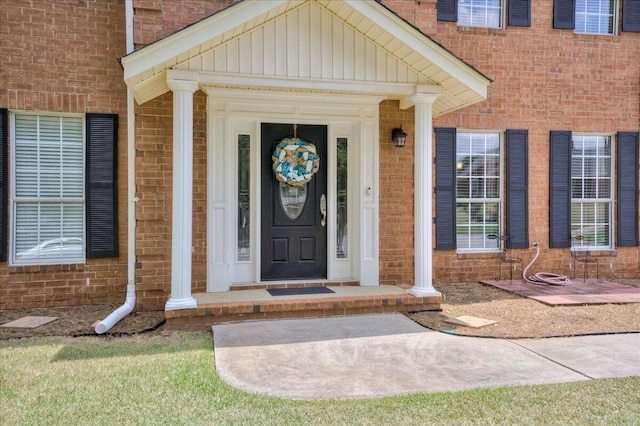 4478 Amanda Ct, Evans, GA 30809 - entrance to property featuring brick siding and covered porch