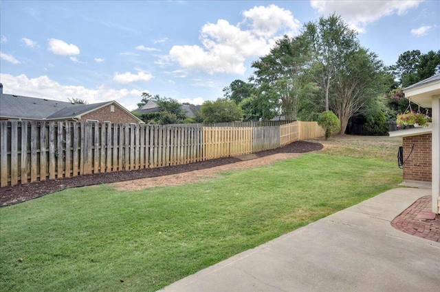 4478 Amanda Ct, Evans, GA 30809 - fenced backyard with a patio area