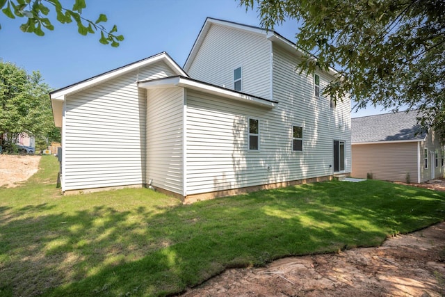 3605 Pebble Creek Dr, Hephzibah, GA 30815 - view of home's exterior featuring a lawn