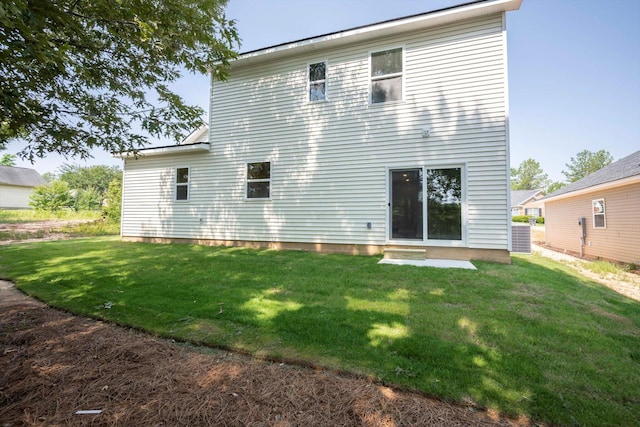 3605 Pebble Creek Dr, Hephzibah, GA 30815 - rear view of property with a lawn