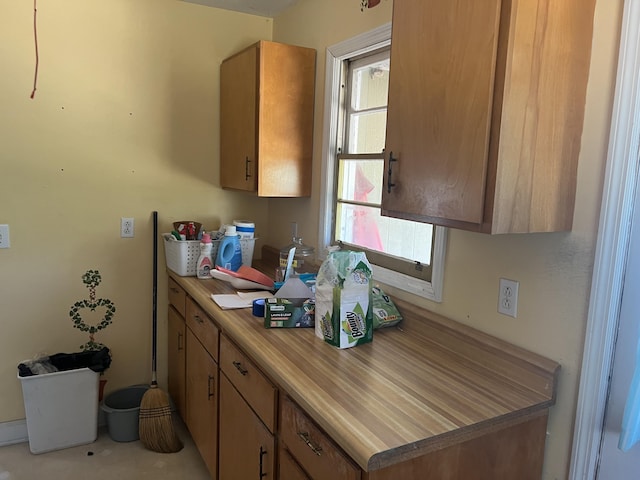 303 Spruce St, Louisville, GA 30434 - kitchen featuring light countertops