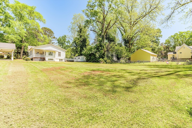 104 Sim St, Washington, GA 30673 - view of yard