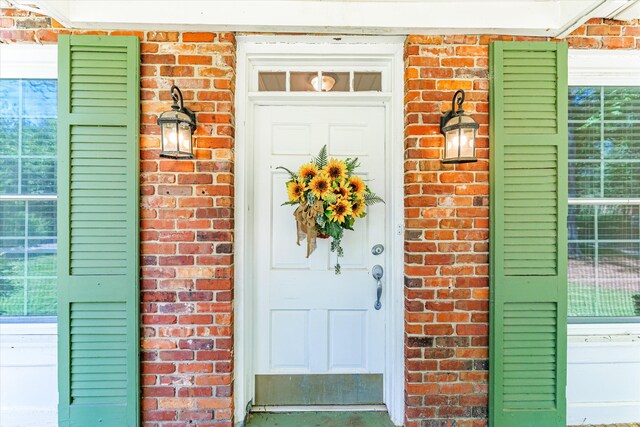 104 Sim St, Washington, GA 30673 - entrance to property featuring brick siding