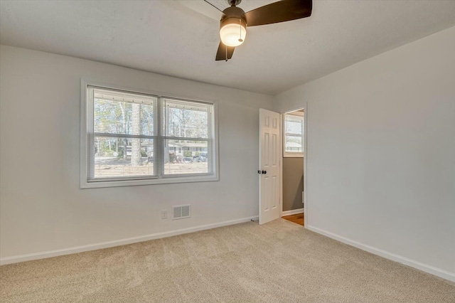 2312 Mura Dr, Augusta, GA 30906 - carpeted empty room with baseboards and a ceiling fan