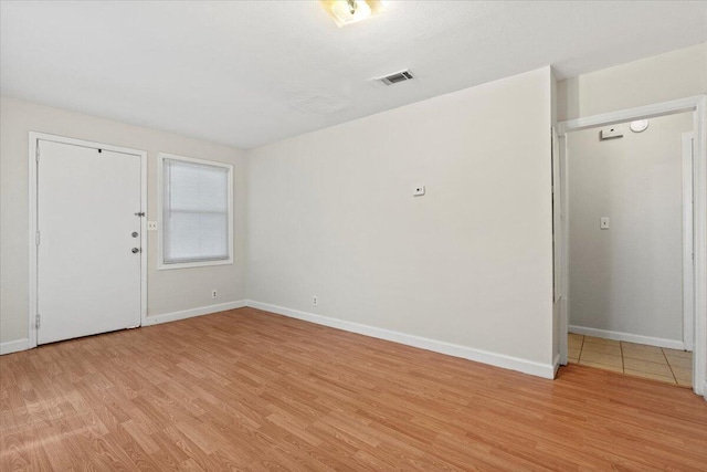 2436 Juniper Dr, Augusta, GA 30906 - empty room with light wood-style floors and baseboards