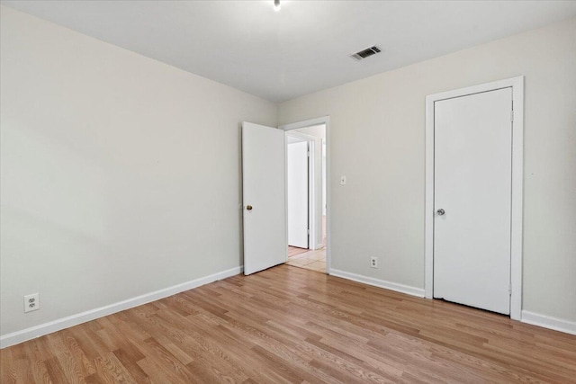 2436 Juniper Dr, Augusta, GA 30906 - unfurnished bedroom with light wood-type flooring and baseboards