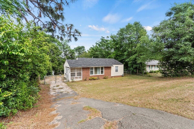 2436 Juniper Dr, Augusta, GA 30906 - view of front of house with brick siding and driveway