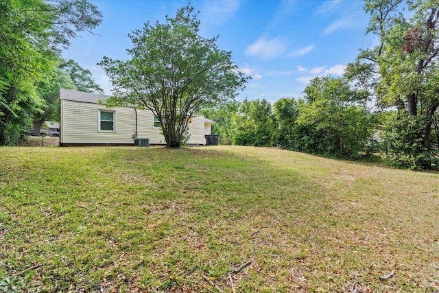 2436 Juniper Dr, Augusta, GA 30906 - view of grassy yard with cooling unit