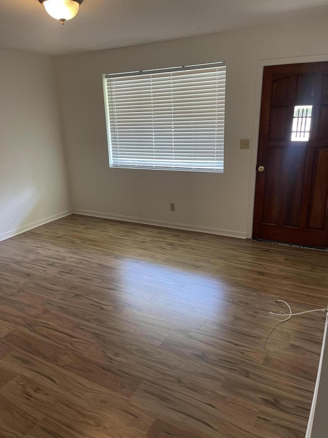 3410 Crane Ferry Rd, Augusta, GA 30907 - entrance foyer featuring dark wood-type flooring and baseboards