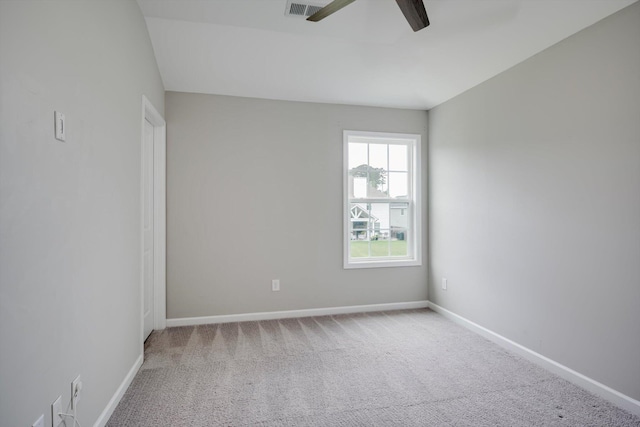 215 Palisades Rdg, Evans, GA 30809 - carpeted empty room featuring a ceiling fan and baseboards