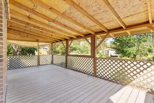 view of deck