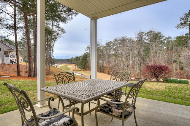 view of patio