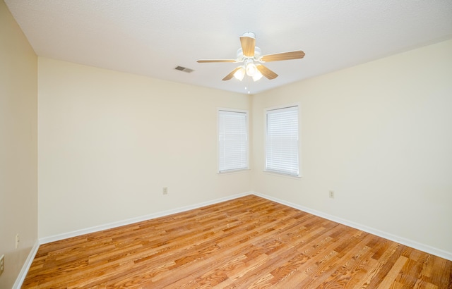 3701 Wexford Dr, Martinez, GA 30907 - spare room featuring light wood finished floors and a ceiling fan
