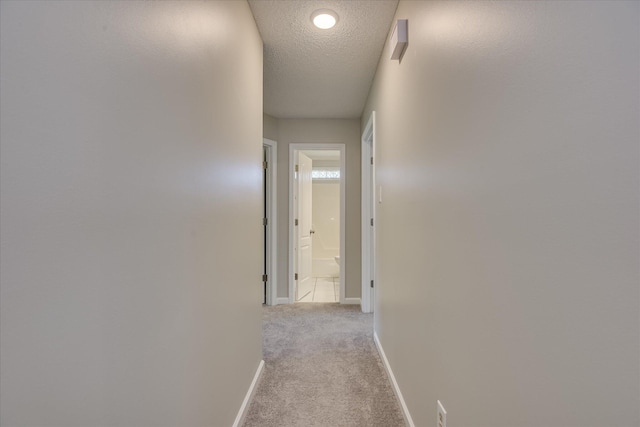 3650 Crawfordville Dr, Augusta, GA 30909 - hall with light colored carpet and a textured ceiling
