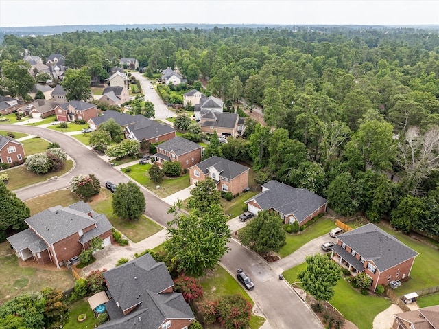 1094 Hampstead Pl, Martinez, GA 30907 - aerial view of residential area with a heavily wooded area