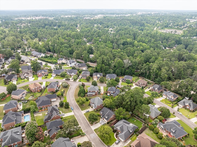 1094 Hampstead Pl, Martinez, GA 30907 - aerial view of property and surrounding area with nearby suburban area and a heavily wooded area