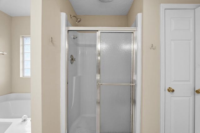 1094 Hampstead Pl, Martinez, GA 30907 - bathroom featuring a shower stall and a bath