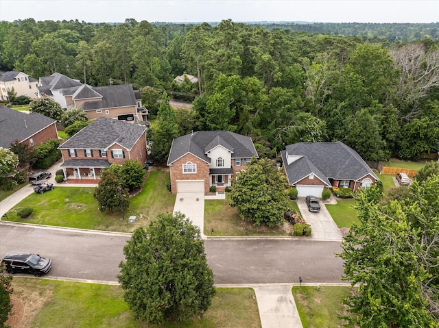 1094 Hampstead Pl, Martinez, GA 30907 - aerial perspective of suburban area with a forest