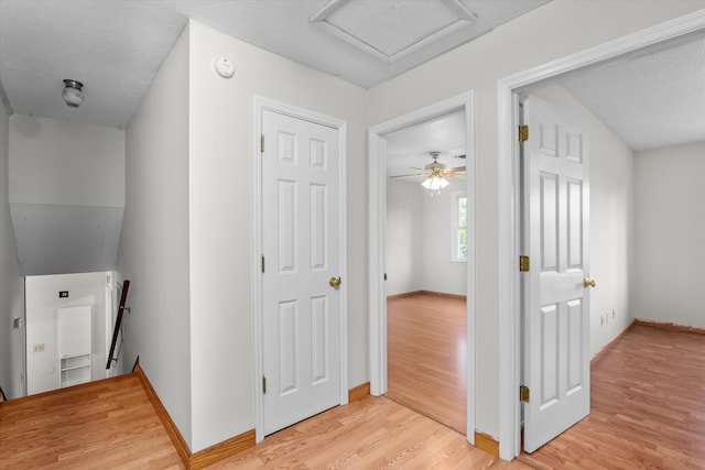 172 Creek View Ct, Martinez, GA 30907 - hallway featuring an upstairs landing and light wood-type flooring