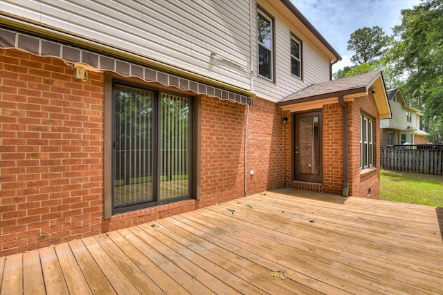 786 Springbrook Ln, Evans, GA 30809 - view of wooden deck