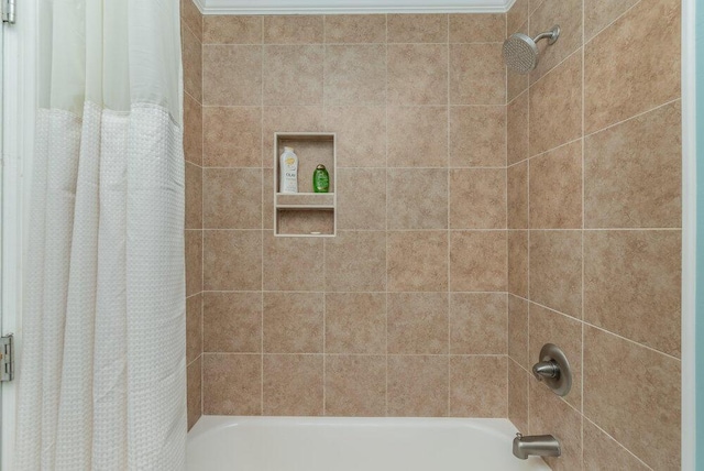 345 Old Salem Way, Martinez, GA 30907 - bathroom with shower / bath combination with curtain