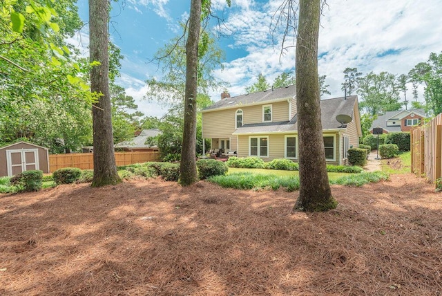 345 Old Salem Way, Martinez, GA 30907 - back of property with a shed