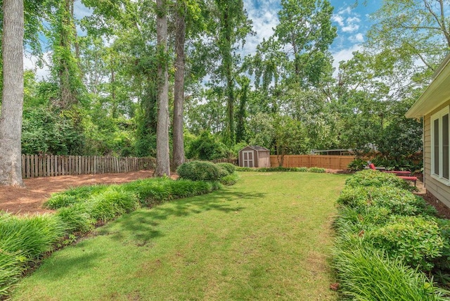 345 Old Salem Way, Martinez, GA 30907 - fenced backyard featuring a storage shed