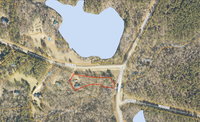 6322 Yelton Rd, Appling, GA 30802 - map of property location featuring property boundaries highlighted