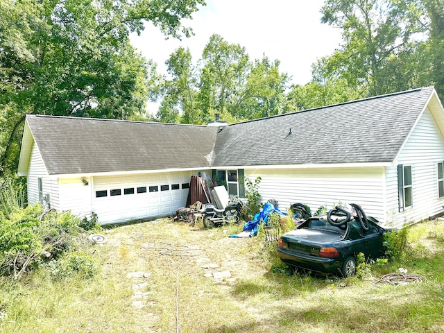 6322 Yelton Rd, Appling, GA 30802 - view of front facade featuring roof with shingles and an attached garage