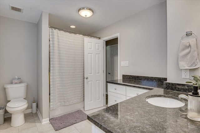 421 Bristol Rd, Martinez, GA 30907 - bathroom with vanity and tile patterned floors