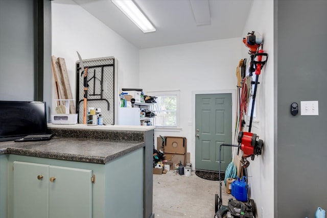 view of laundry room