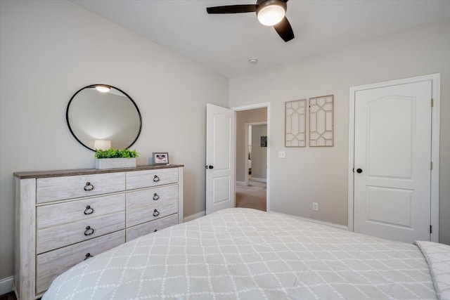 909 Nerium Trl, Evans, GA 30809 - bedroom featuring baseboards and a ceiling fan
