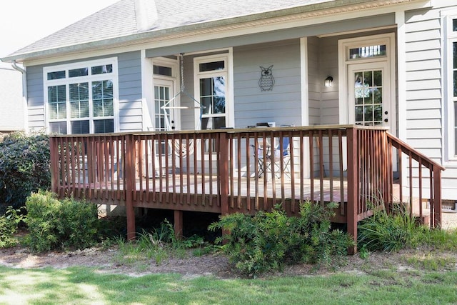 1212 Sumter Landing Ln, Evans, GA 30809 - view of wooden deck