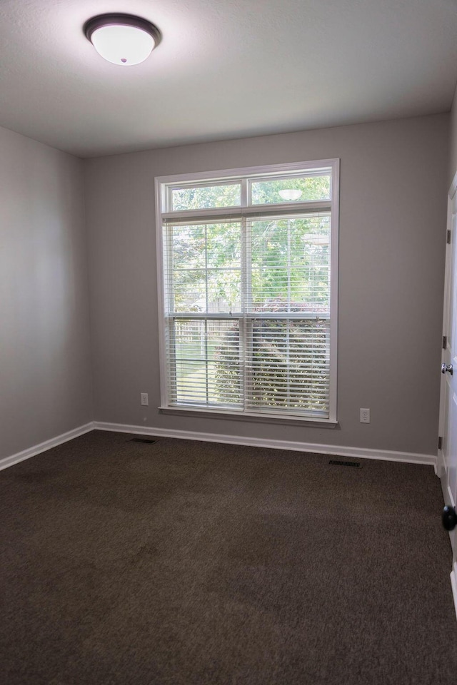 1212 Sumter Landing Ln, Evans, GA 30809 - unfurnished room with dark colored carpet and baseboards