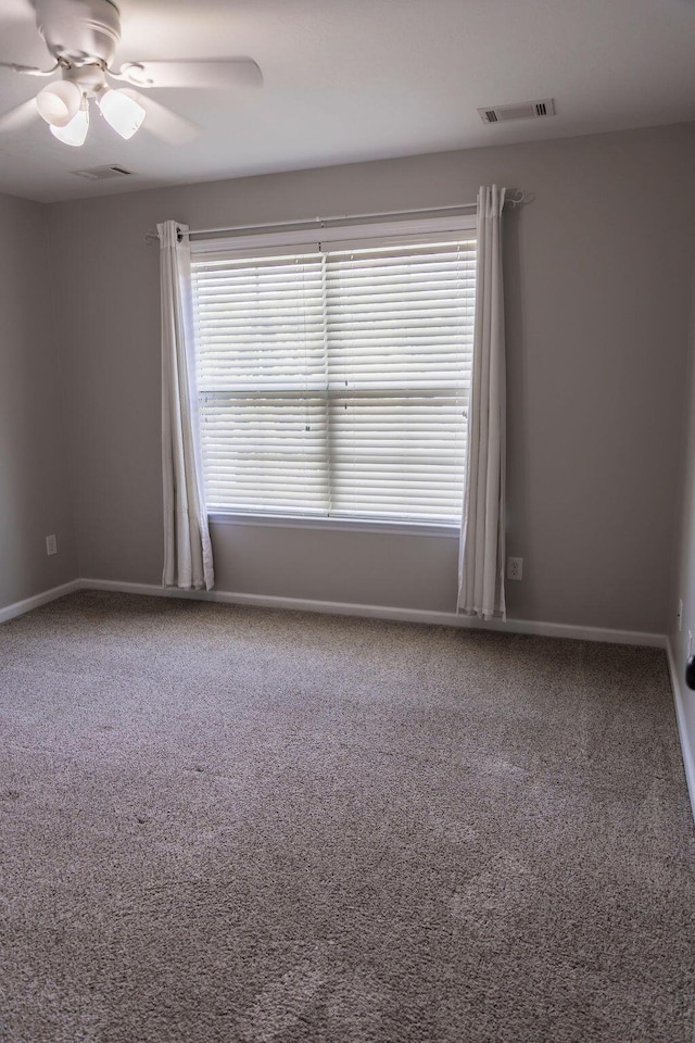 1212 Sumter Landing Ln, Evans, GA 30809 - carpeted empty room with a ceiling fan and baseboards