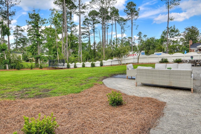 508 Scotts Way, Augusta, GA 30909 - view of yard with an outdoor living space and a patio