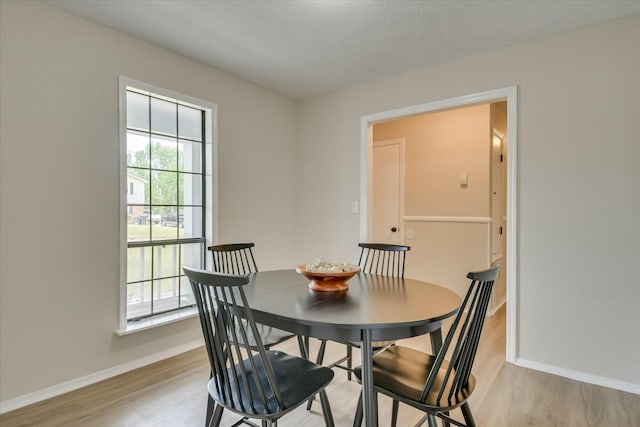 3204 Bel Ridge Rd, Augusta, GA 30909 - dining space featuring light wood-type flooring and baseboards