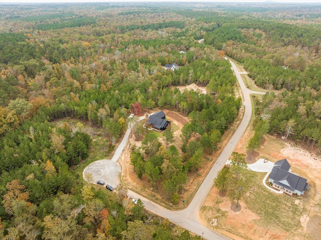 1008 Folly Run Dr, Lincolnton, GA 30817 - aerial view of property and surrounding area with a forest